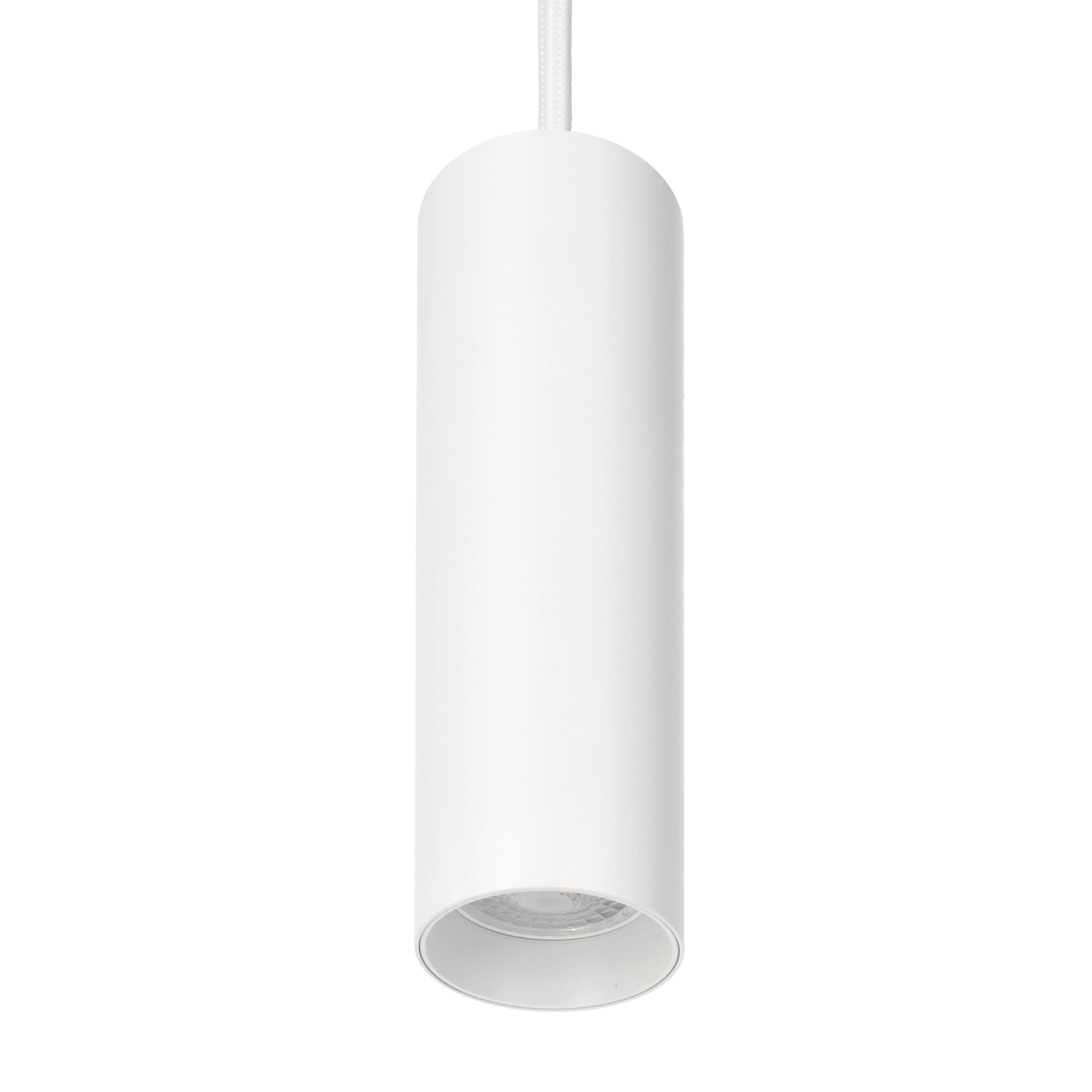 Zestaw szynowy 3 fazowy szyna 2m, 2x Lampa wisząca BIAŁY kompletny zestaw
