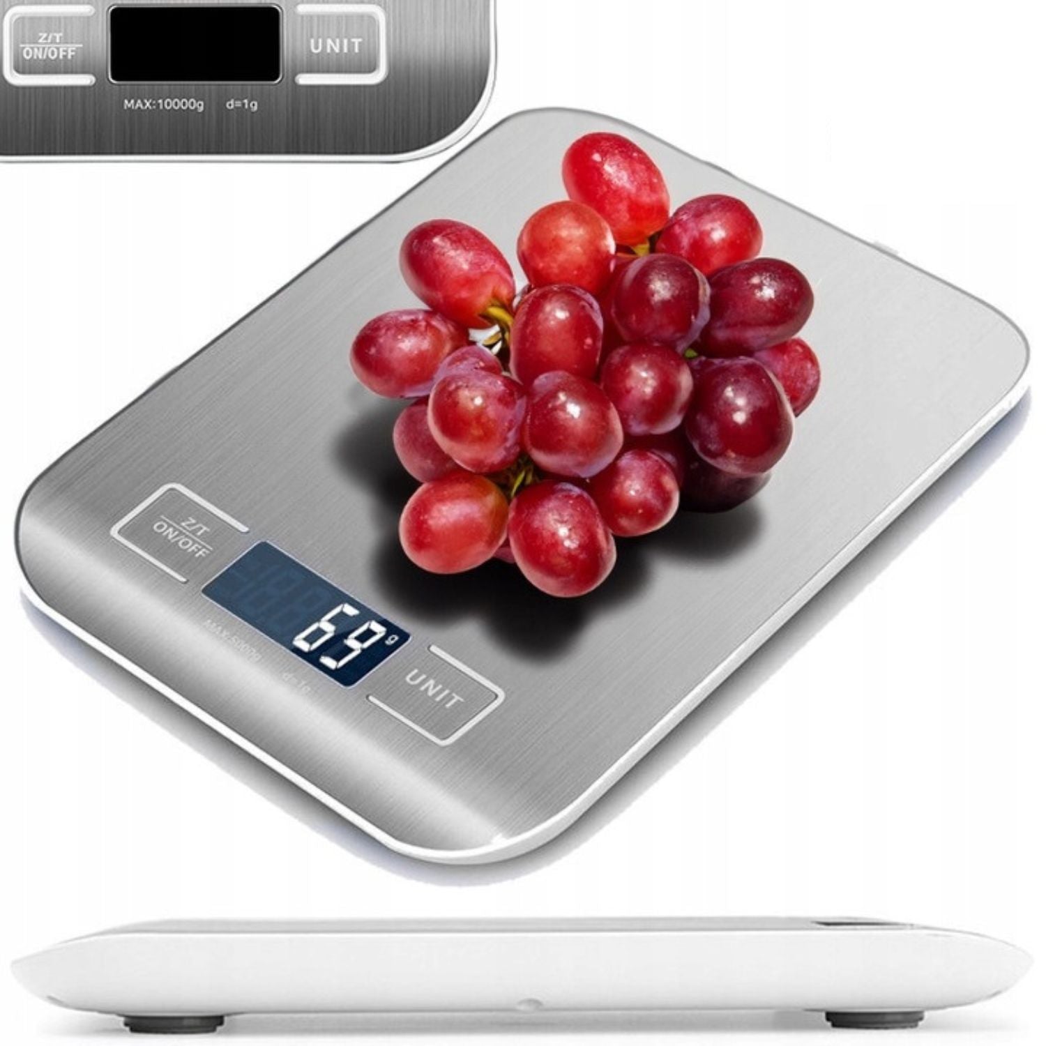 PRECYZYJNA Waga Kuchenna DOMOWA ELEKTRONICZNA 10kg/1g LCD TARA