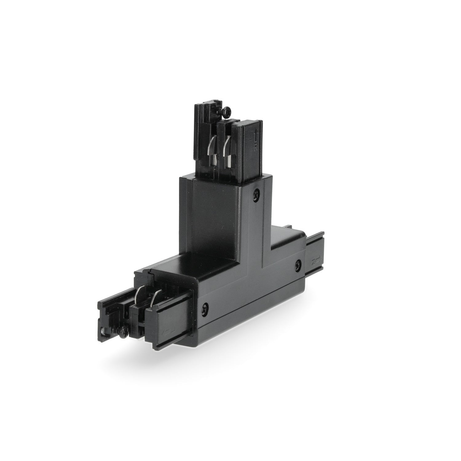 Łącznik 'T' do łączenia szyn ZEWNĘTRZNY CZARNY do LED NEXTRACK