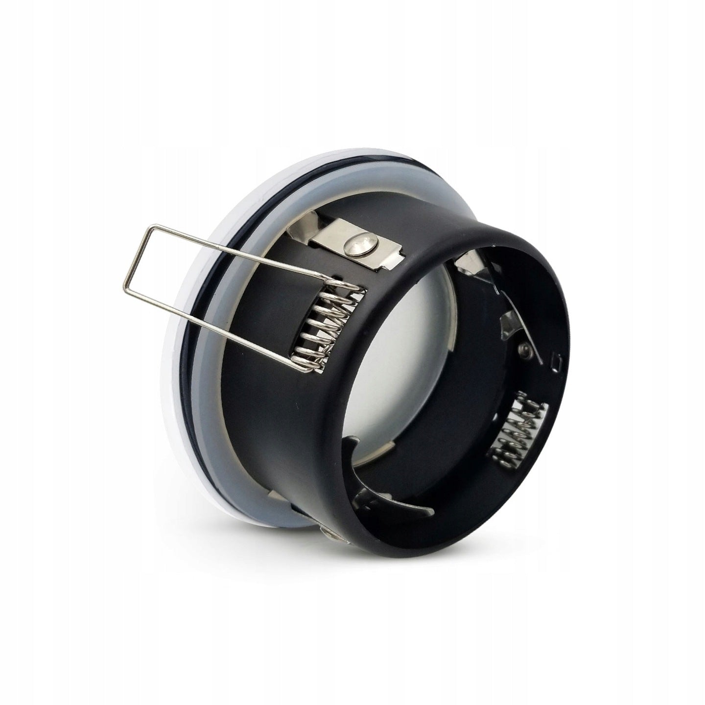 Oczko sufitowe OPRAWA HERMETYCZNA halogen do podbitki IP44 SREBRNE