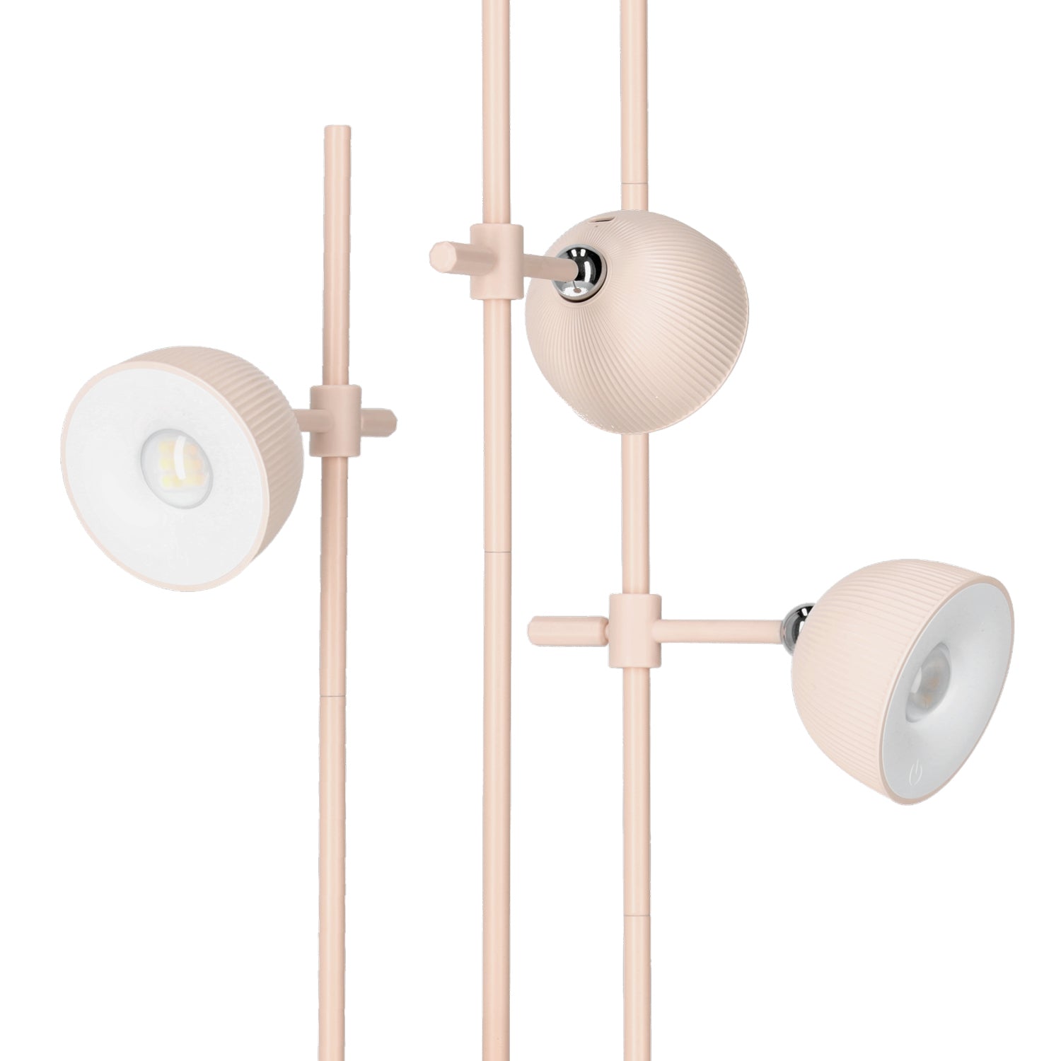 Lampka LED ORBI 2,5W na klik REGULACJA BARWY ŚWIATŁA USB 4w1 RÓŻOWA