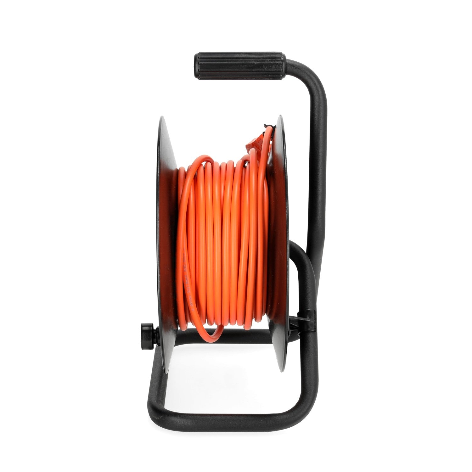 Przedłużacz bębnowy ogrodowy 20m 4 gniazda 3x1,5mm zwijany Z UCHWYTEM