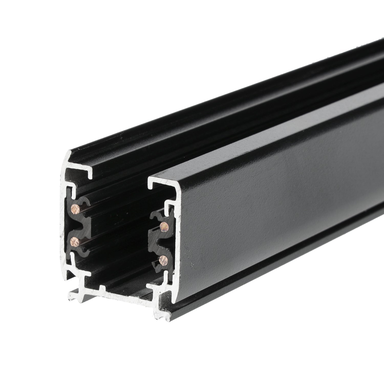 3x Szyna oświetleniowa 3 - fazowa 1m CZARNA do LED NEXTRACK Szynoprzewód - LAITICA