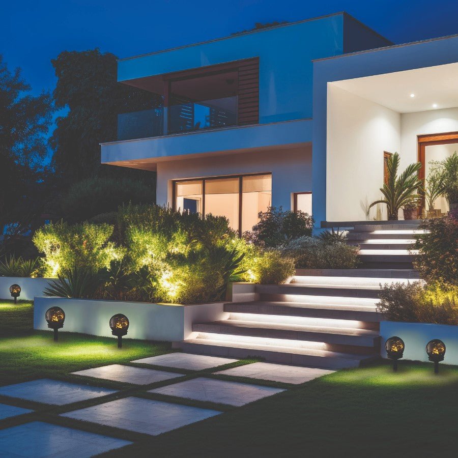 5 - PAK lampa solarna LUMIA 0,12W dekoracyjna do ogrodu BARWA CIEPŁA wbijana - LAITICA