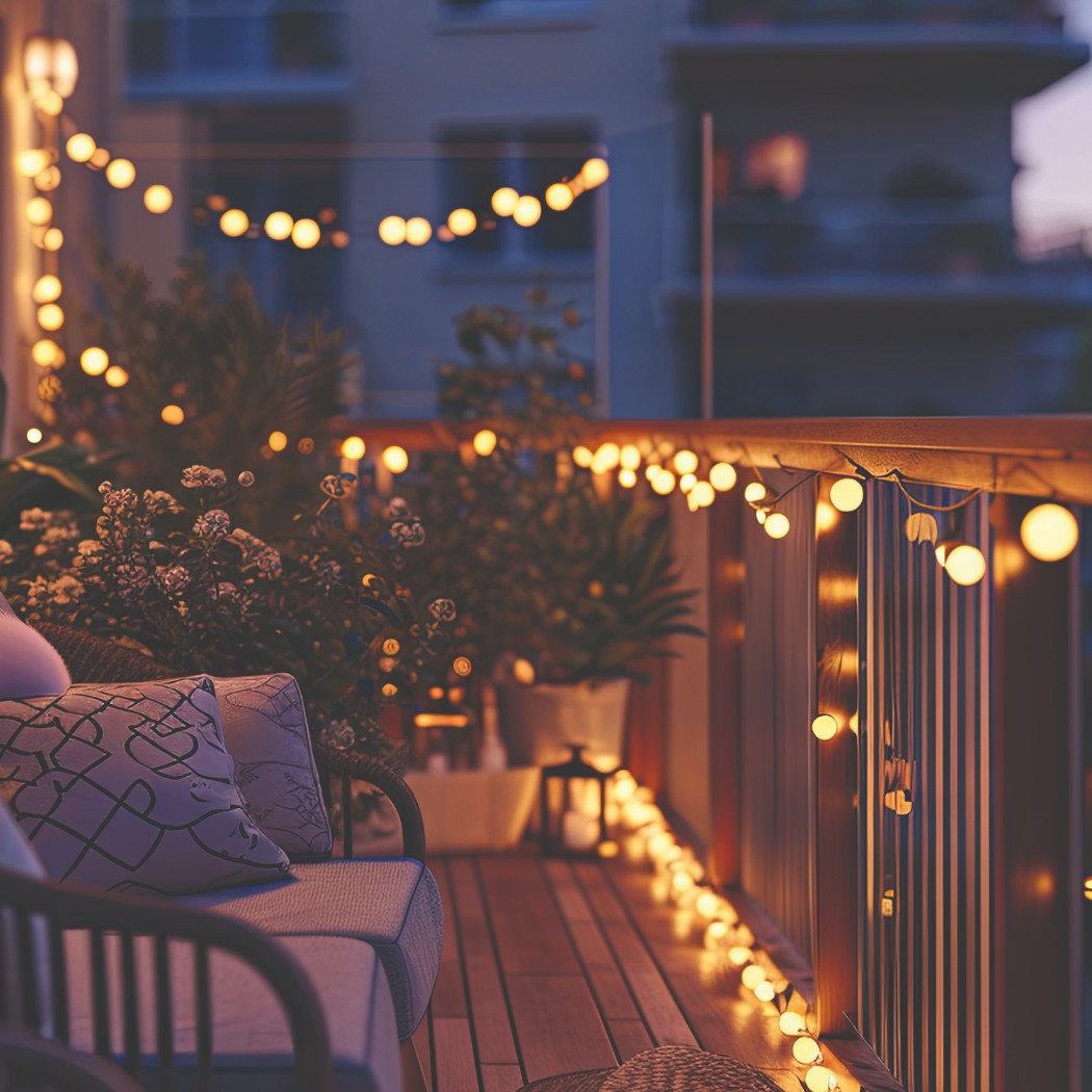 Girlanda solarna ogrodowa ALIA 30 LED ozdobne kulki BARWA CIEPŁA łańcuch