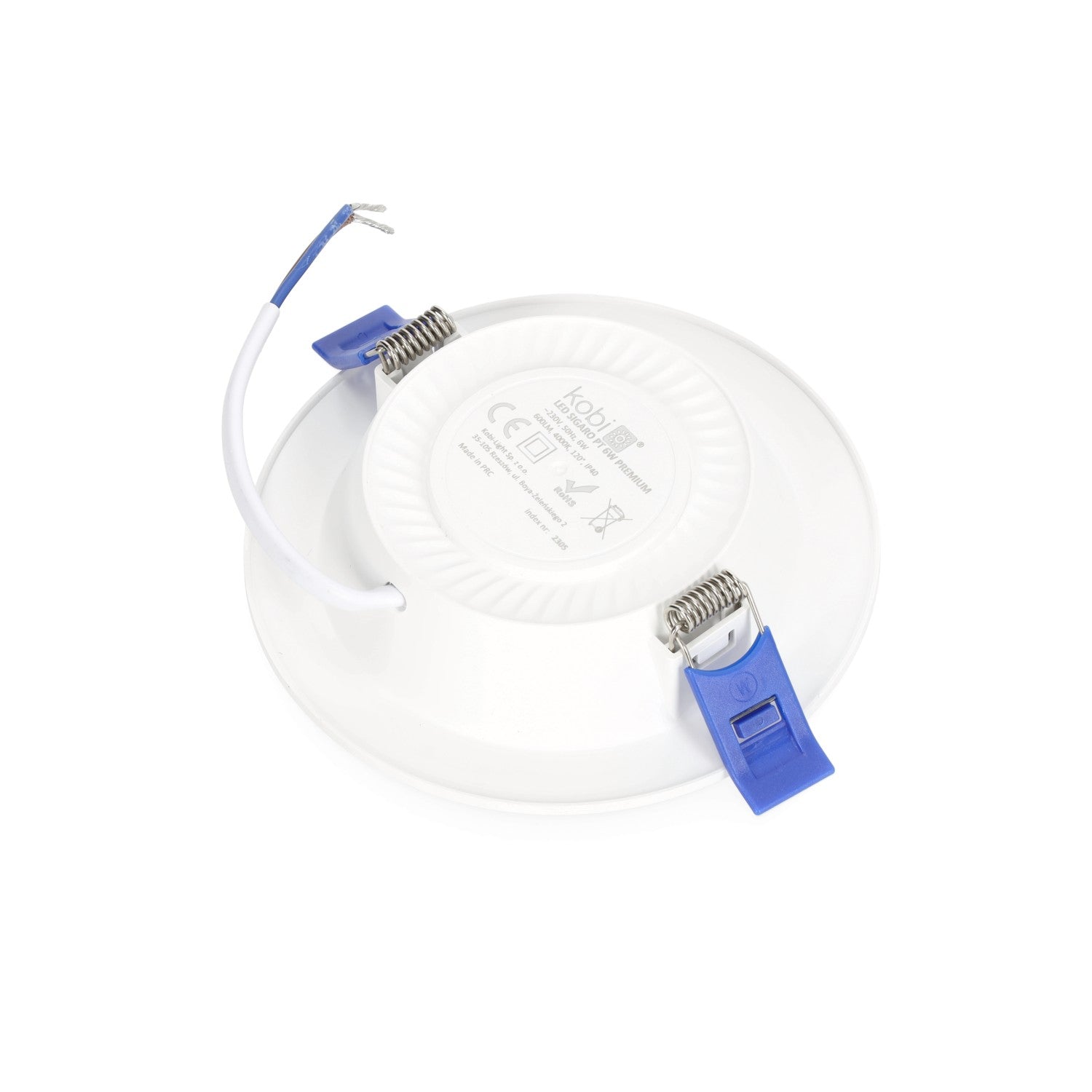 Oprawa ledowa PARETI CIRCLE X 6W barwa neutralna biała do wbudowania