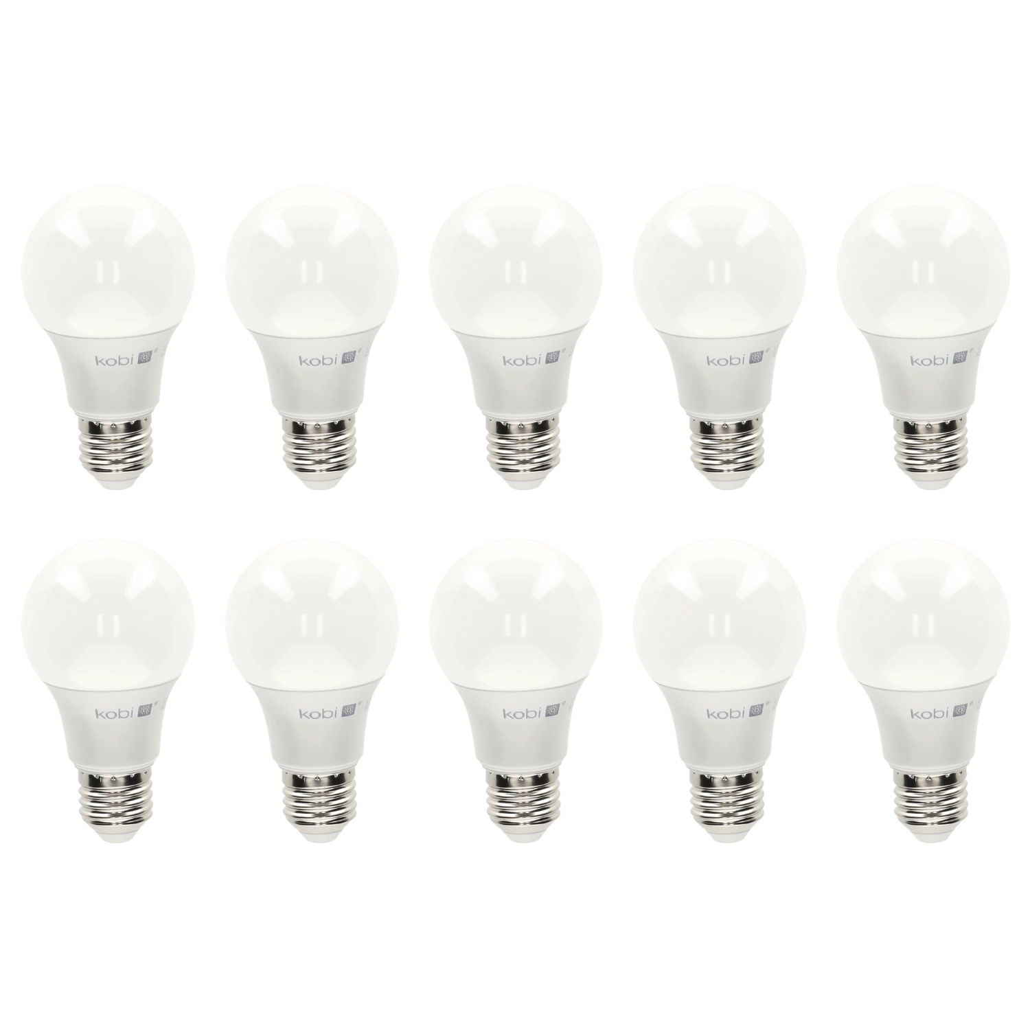Zestaw 10x Żarówka kulka LED GS 7W E27 Barwa Neutralna 4000K