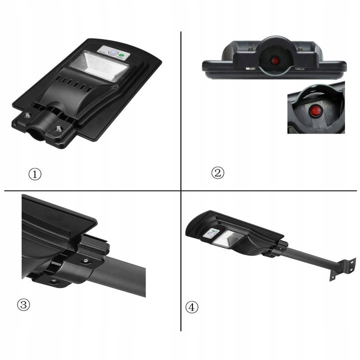 Słup Maszt do lamp ulicznych SOLARNYCH OGRODOWYCH zewnętrznych rura uchwyt