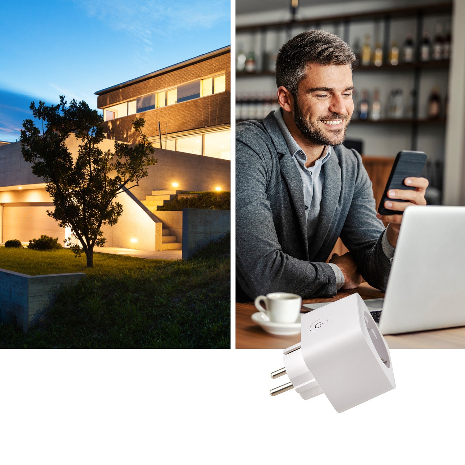 Gniazdko SMART licznik Energii Elektrycznej Zużycia Prądu sterowanie WiFi