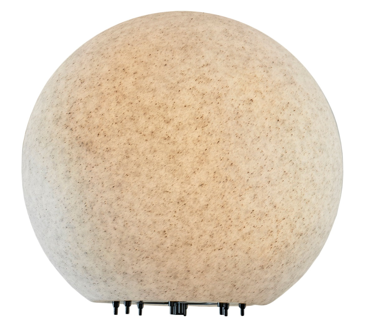 3x Lampa Kula świecąca OGRODOWA FLORA wodoodporna imitacja marmuru