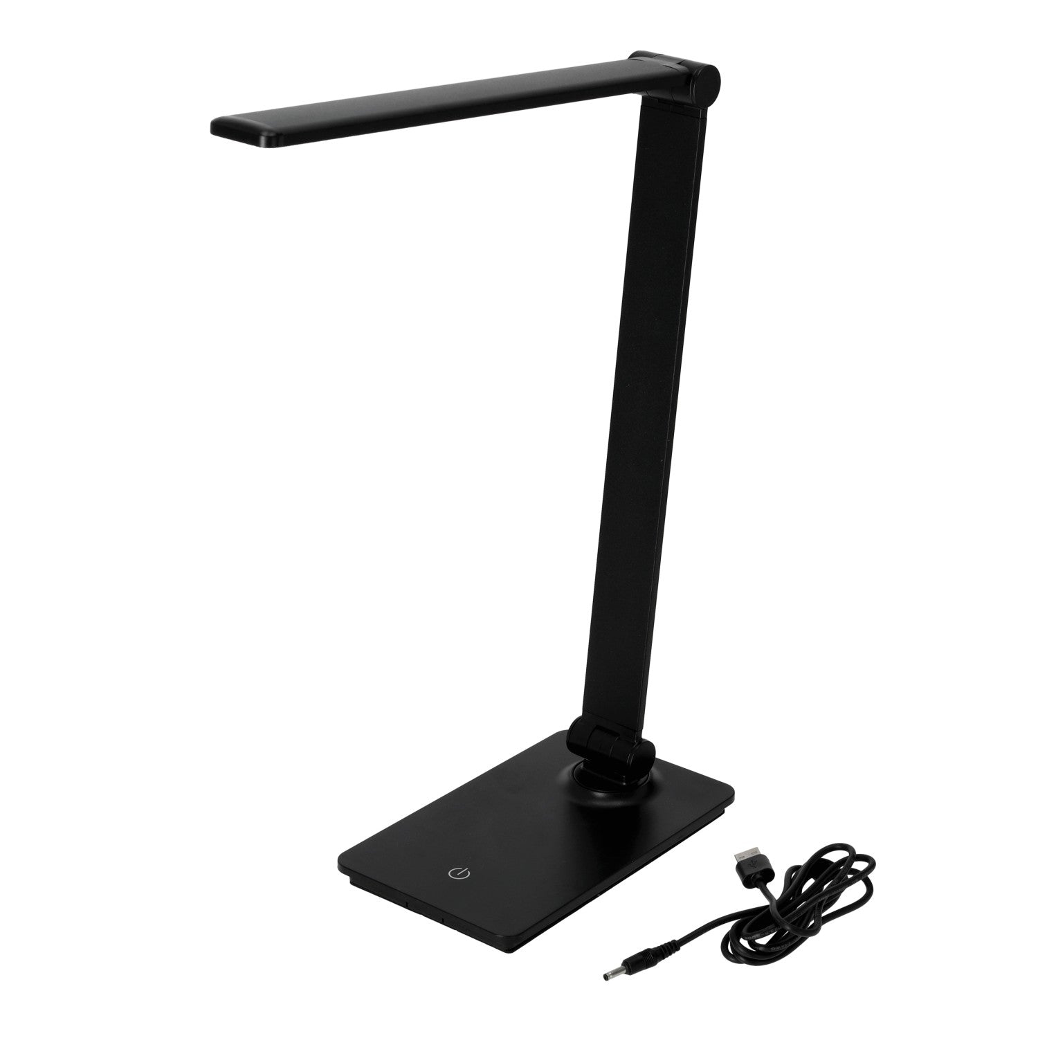 Lampka nocna LED KREŚLARSKA AMSTERDAM biurkowa czarna DOTYKOWA