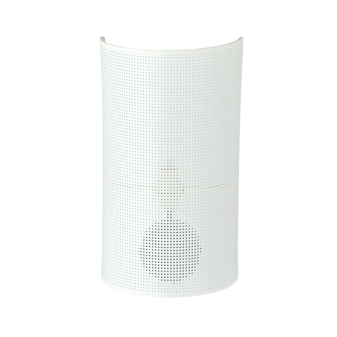 Kinkiet ścienny OLIMPIA 1xE14 BIAŁO-ZŁOTY lampa ścienna