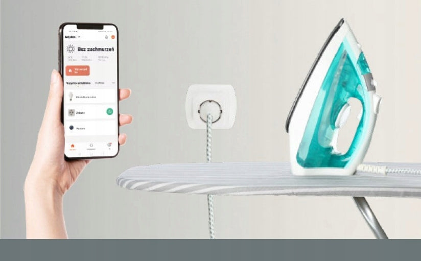 Gniazdko SMART licznik Energii Elektrycznej Zużycia Prądu sterowanie WiFi