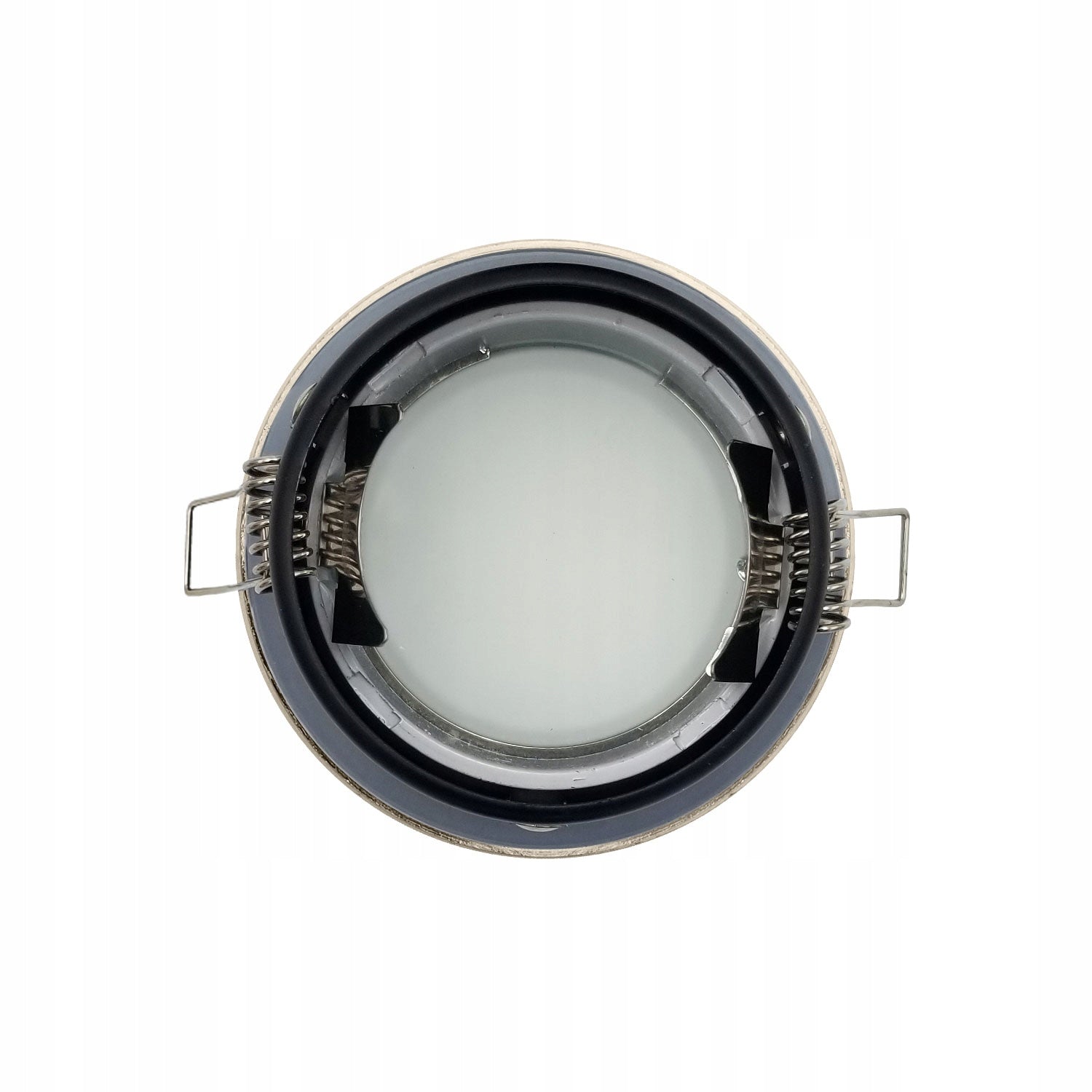 Oczko sufitowe OPRAWA HERMETYCZNA halogen do podbitki IP44 SREBRNE