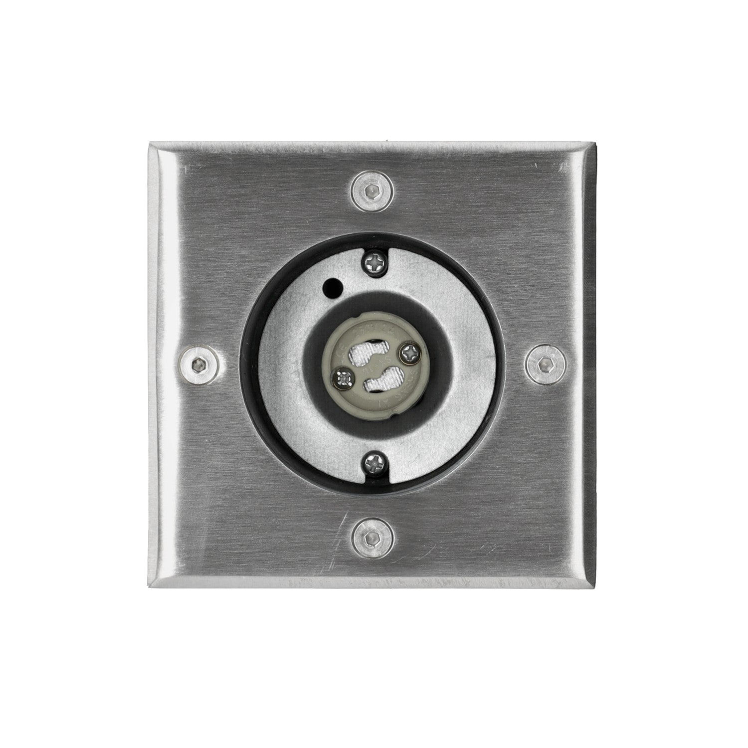 Oprawa dogruntowa HELIA kwadratowa GU10 CHROM wodoodporna lampa najazdowa