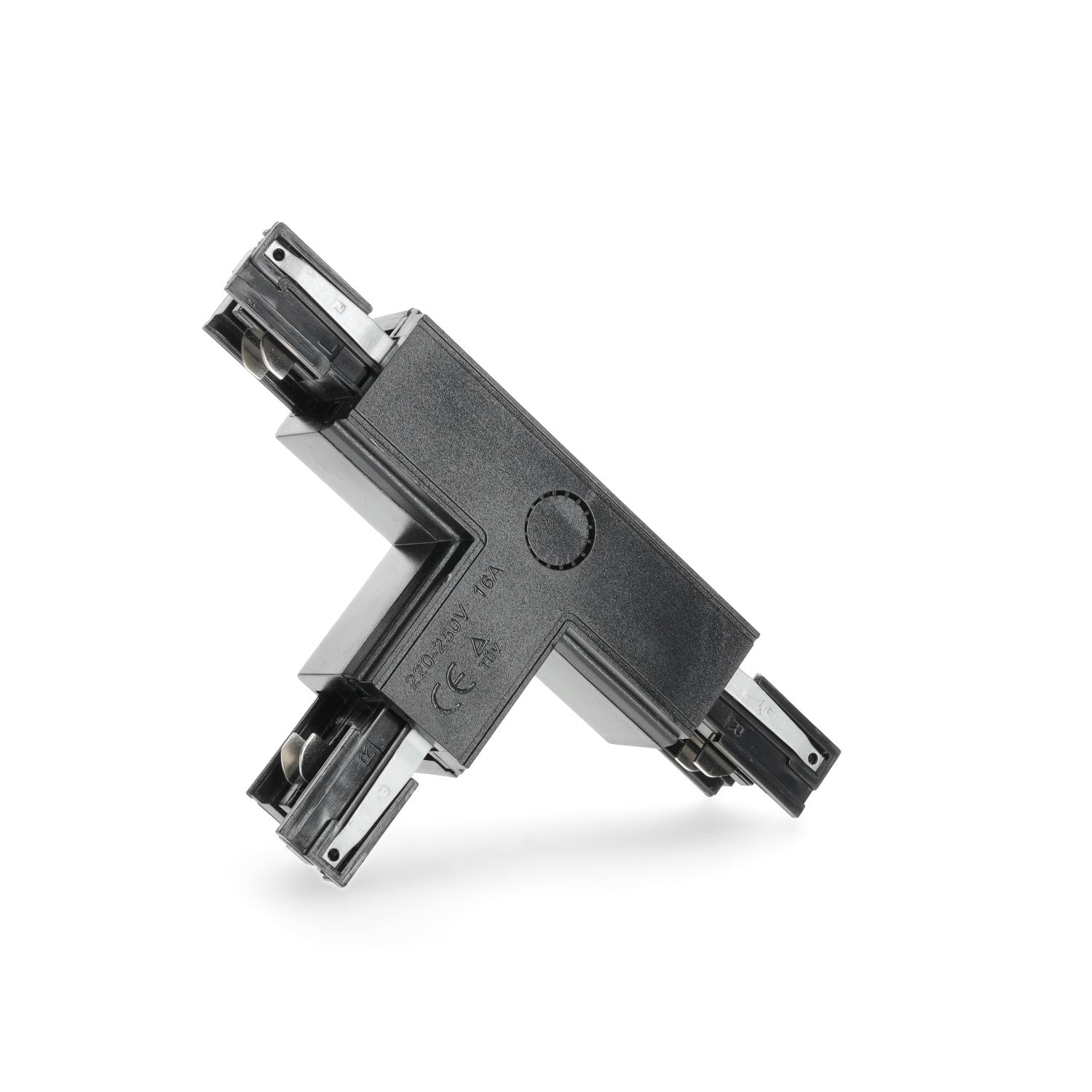 Łącznik 'T' do łączenia szyn ZEWNĘTRZNY CZARNY do LED NEXTRACK