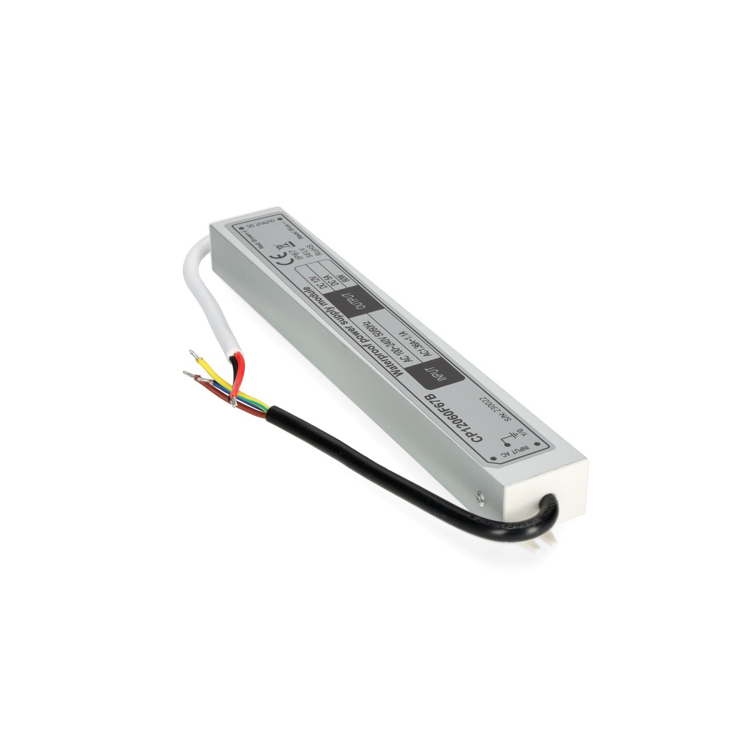 Zasilacz LED instalacyjny TAŚMY LED 12V 60W 5,0A IP67