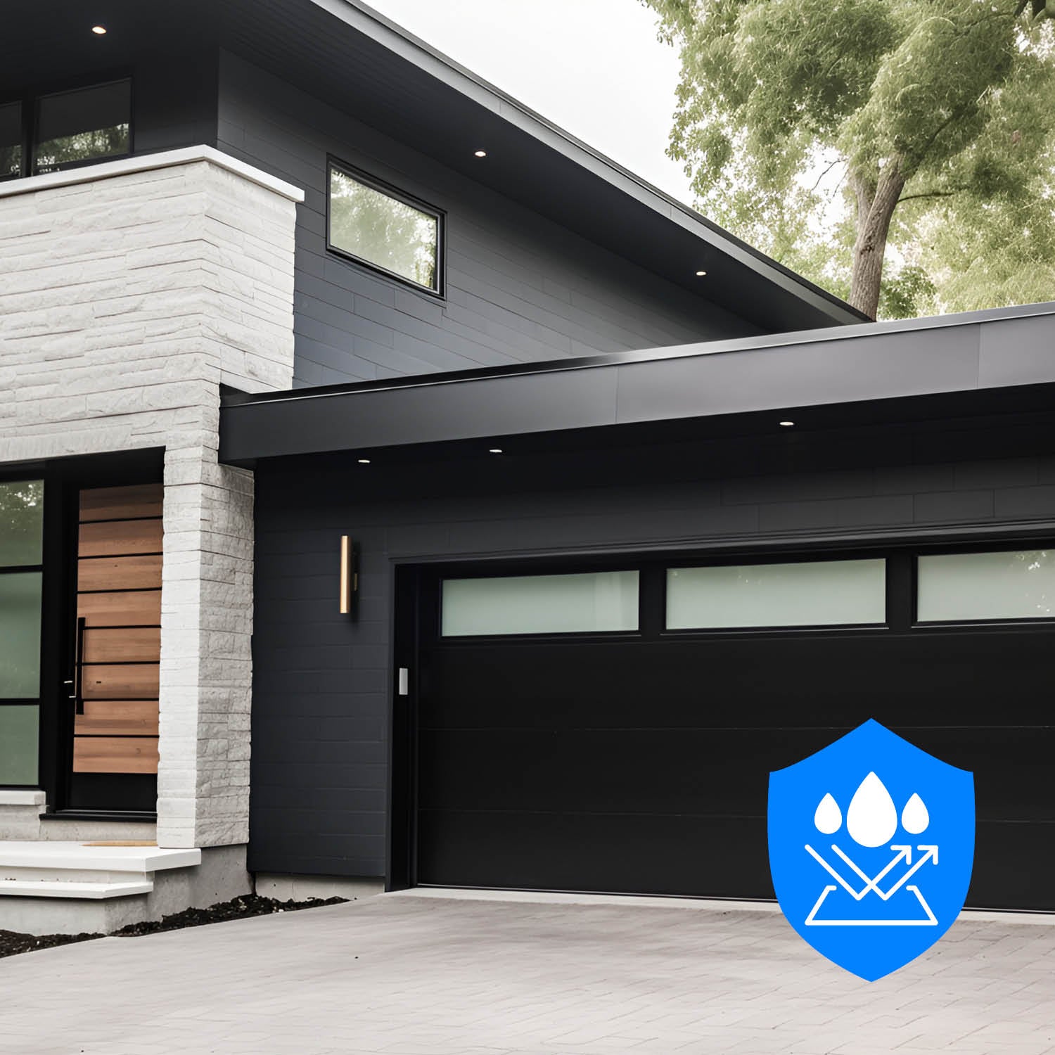 Zestaw 6x oprawa halogenowa LUMO11 chrom + LED GU10 5W zimnobiała PREMIUM