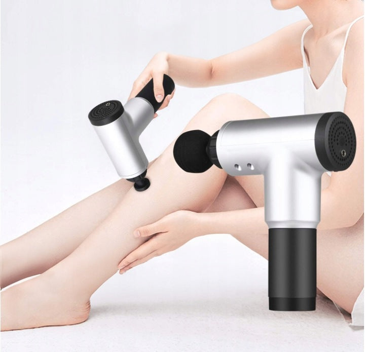 Mocny Pistolet Do Masażu MASAŻER CIAŁA Z AKUMULATOREM MASSAGE GUN PRO