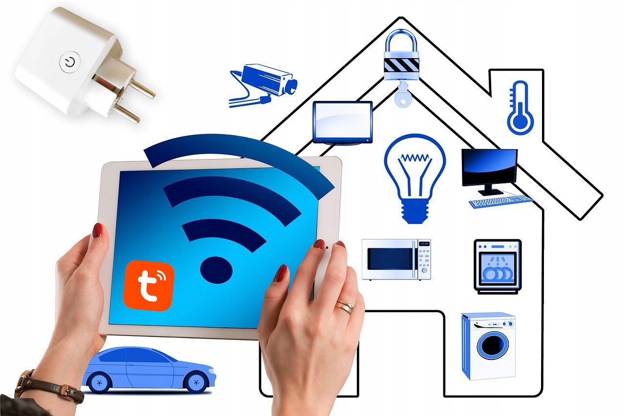 Gniazdko SMART licznik Energii Elektrycznej Zużycia Prądu sterowanie WiFi