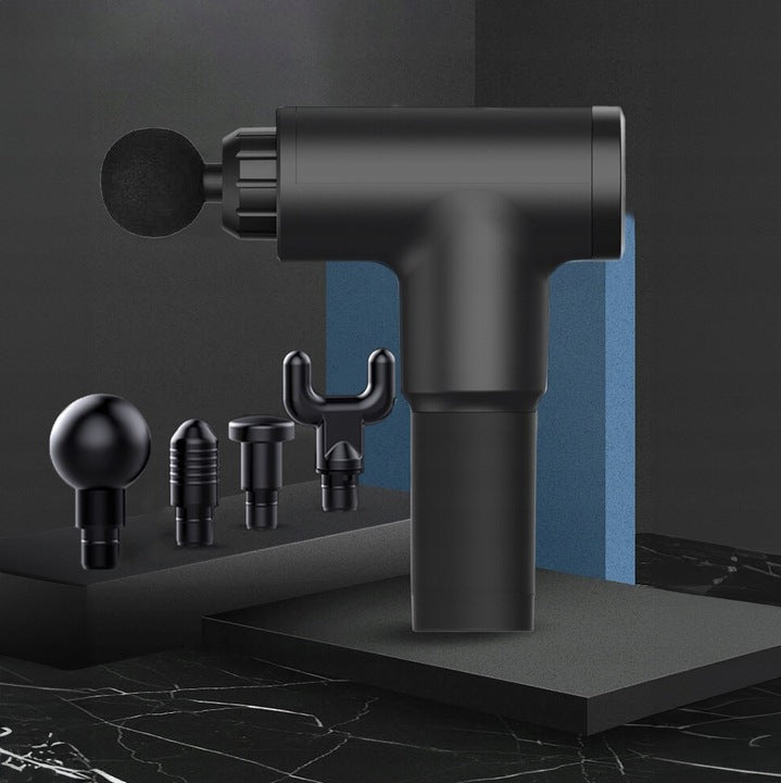 Mocny Pistolet Do Masażu MASAŻER CIAŁA Z AKUMULATOREM MASSAGE GUN PRO