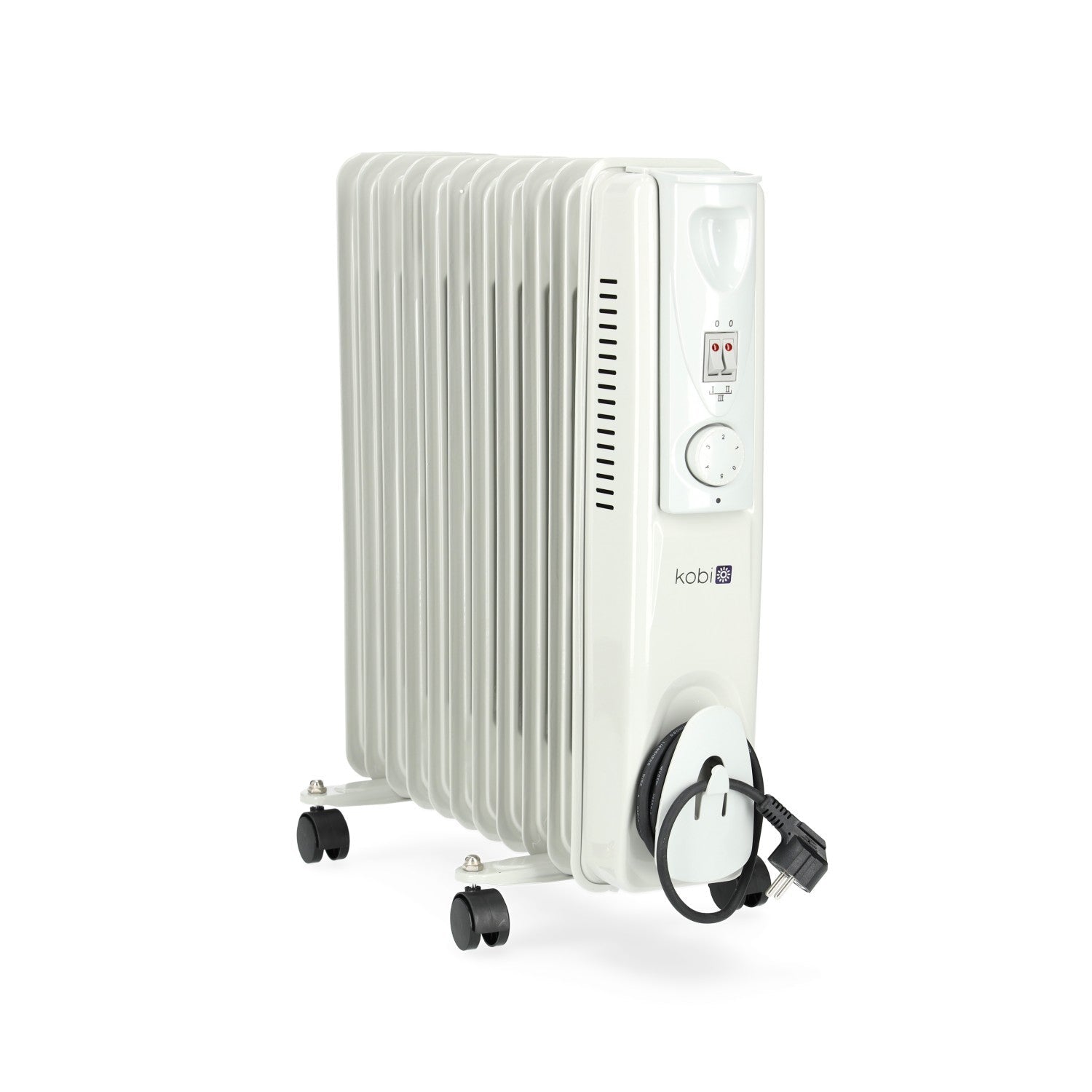 Grzejnik olejowy CALEN 2500W z regulacją mocy 11 żeberek - LAITICA