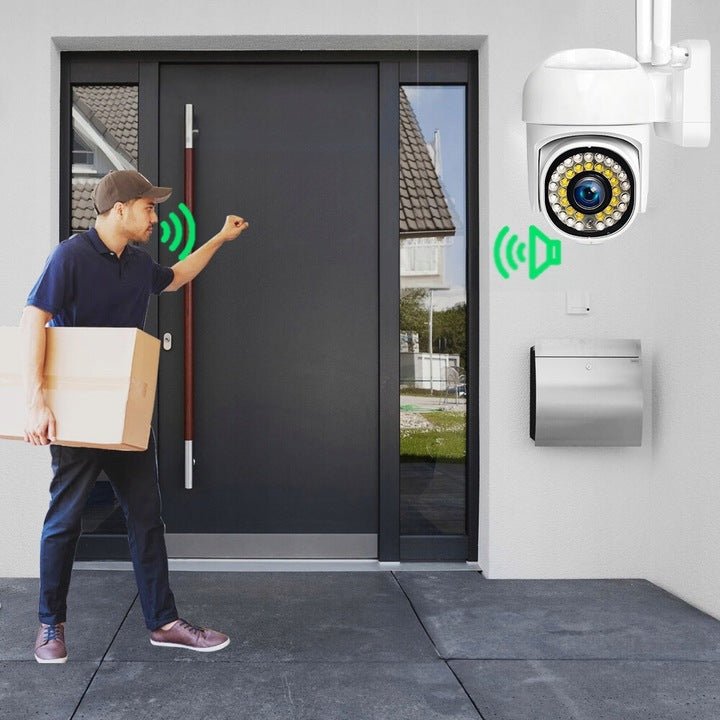 KAMERA OBROTOWA SMART WIFI IP ZEWNĘTRZNA FULL HD 2MP 1080p ZOOM 4x DETEKCJA - LAITICA