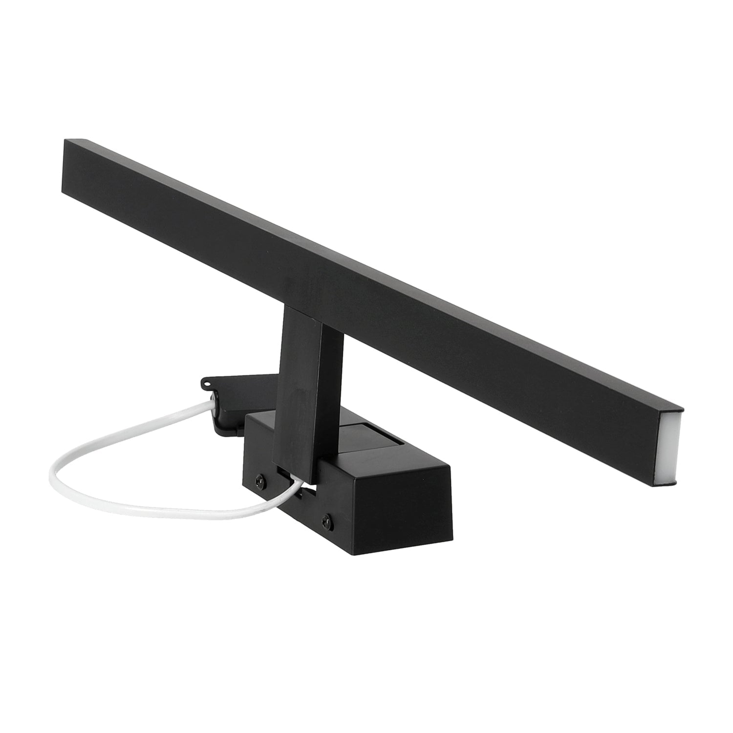 Kinkiet łazienkowy LED 12W lampa ścienna nad lustro CZARNY wodoodporny IP44 - LAITICA