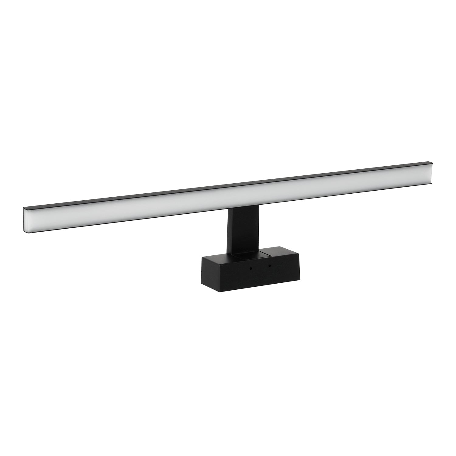 Kinkiet łazienkowy LED 12W lampa ścienna nad lustro CZARNY wodoodporny IP44 - LAITICA