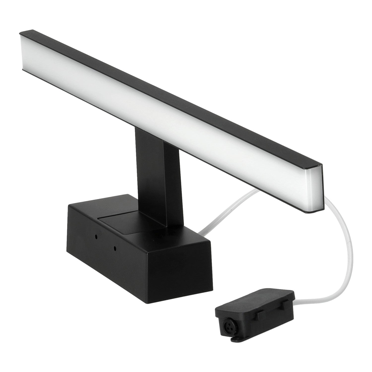 Kinkiet łazienkowy LED 8W lampa ścienna nad lustro CZARNY wodoodporny IP44 - LAITICA