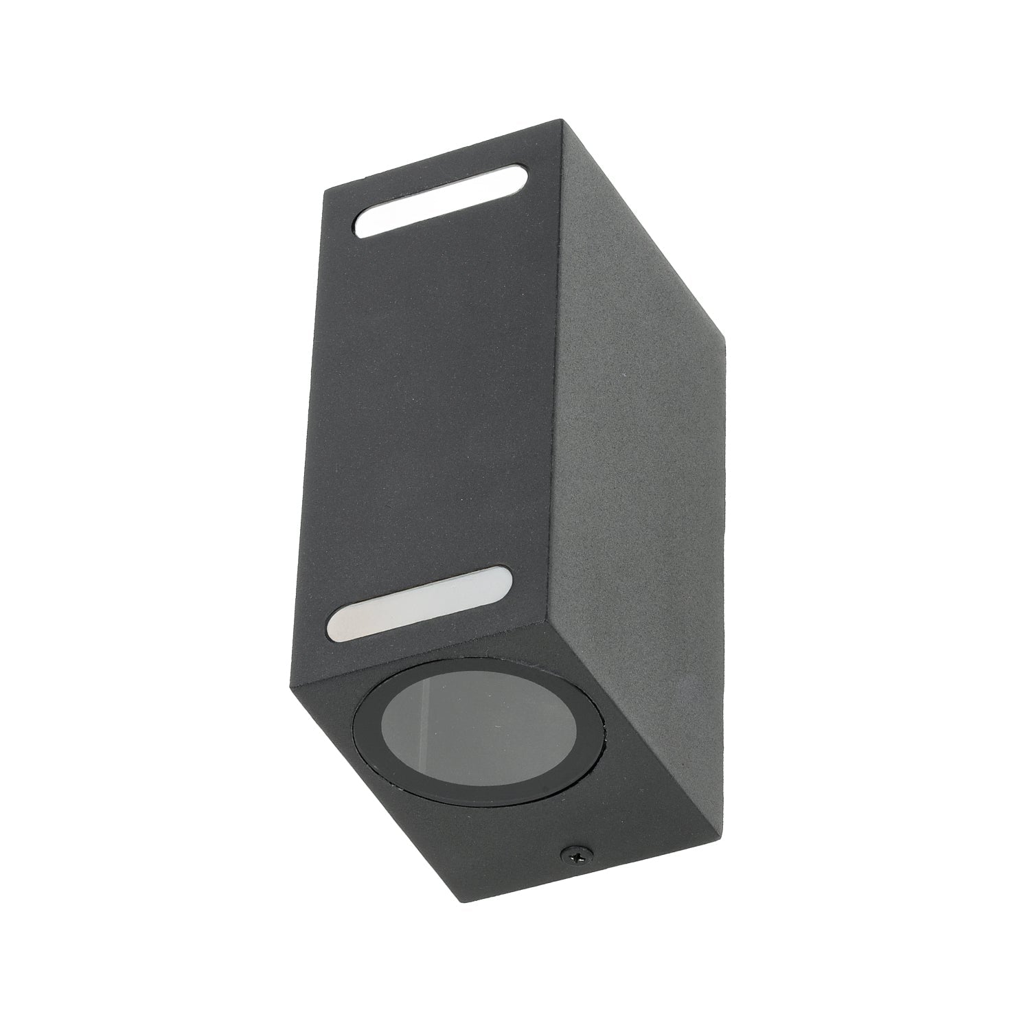 Kinkiet ogrodowy QUERK 7 2xGU10 IP54 czarny LED2B - LAITICA