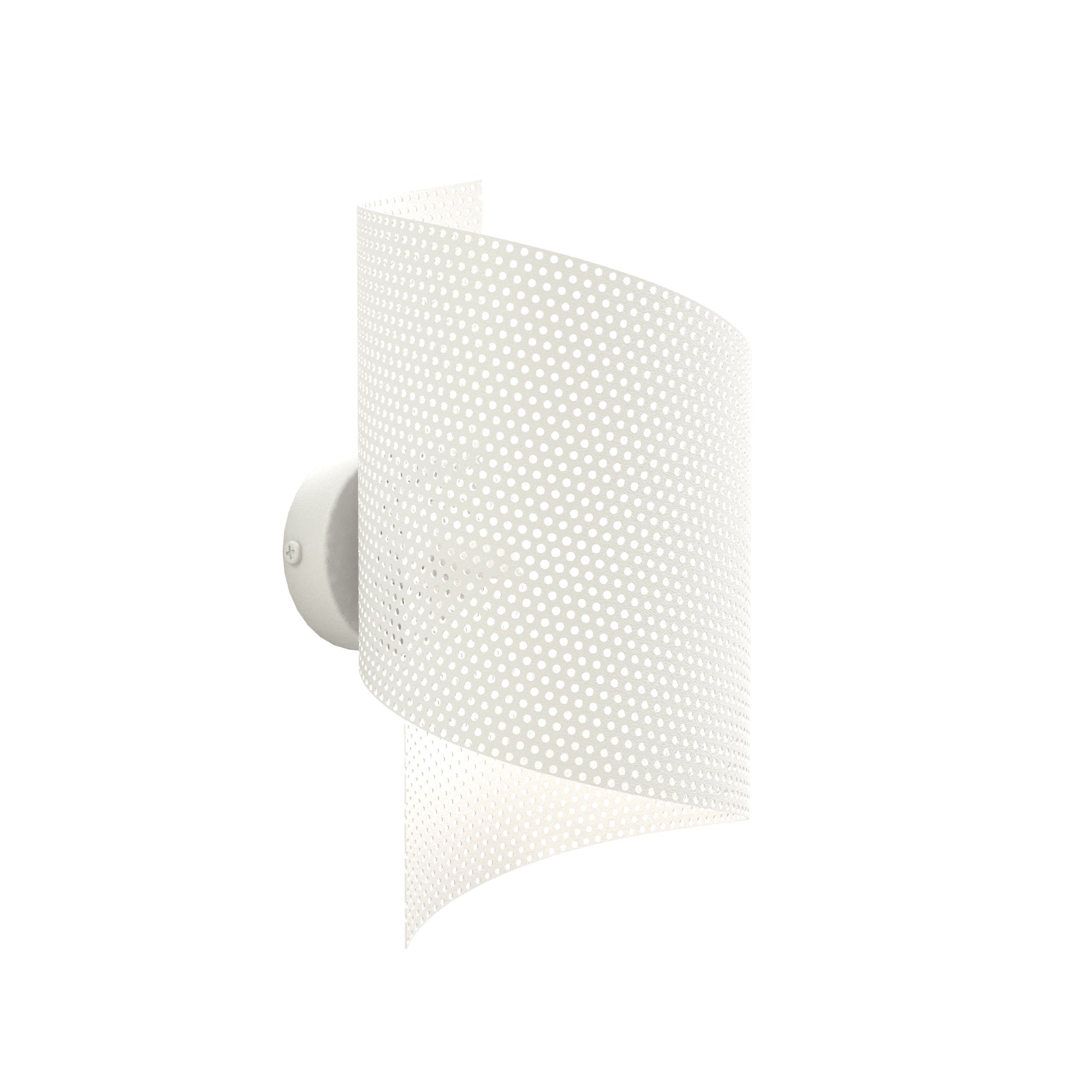 Kinkiet ścienny INEZ Ażurowy BIAŁY Metalowy 1xG9 lampa Oryginalny Design - LAITICA
