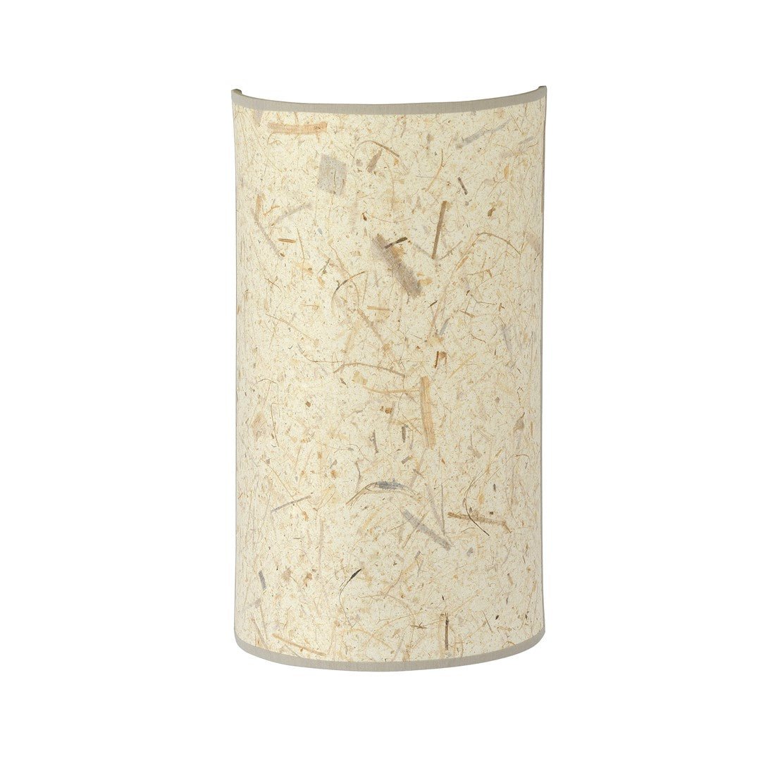 Kinkiet ścienny OLIMPIA 1xE14 BRĄZOWY lampa ścienna korkowy klosz - LAITICA