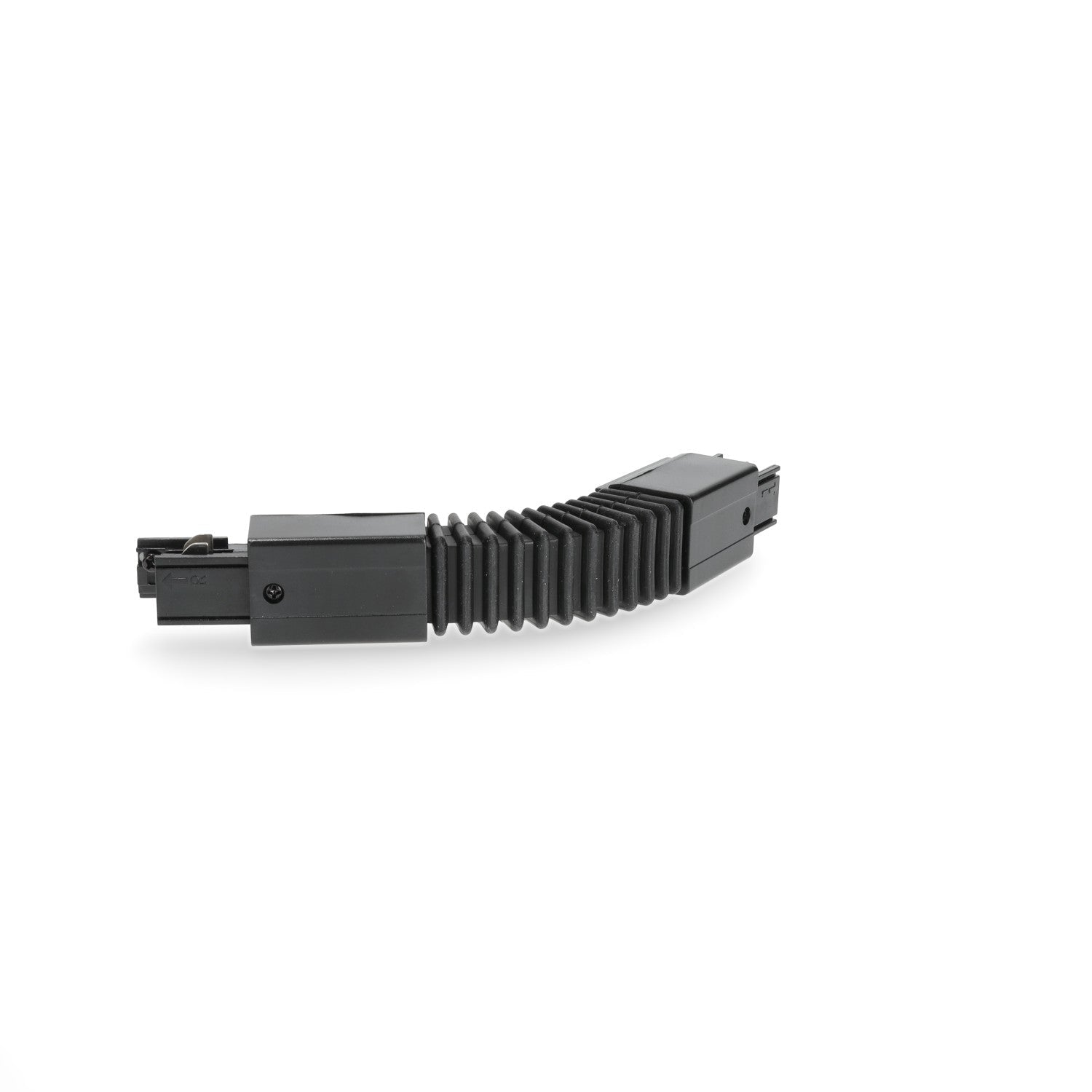 Łącznik 'F' do łączenia szyn ZEWNĘTRZNY CZARNY do LED NEXTRACK - LAITICA