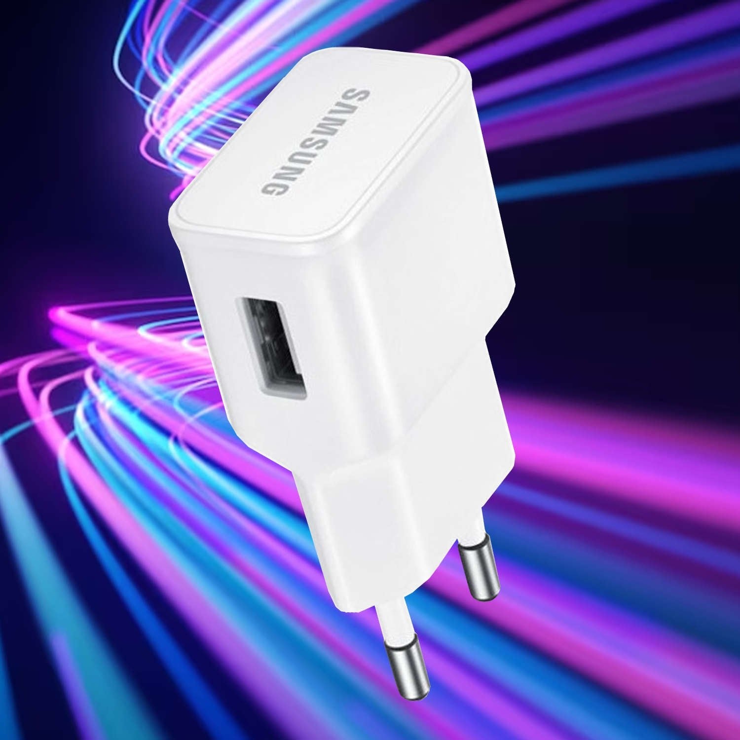 Ładowarka sieciowa SAMSUNG Oryginalna EP - TA50EWE 7.75W + Kabel USB - C 1,5m - LAITICA