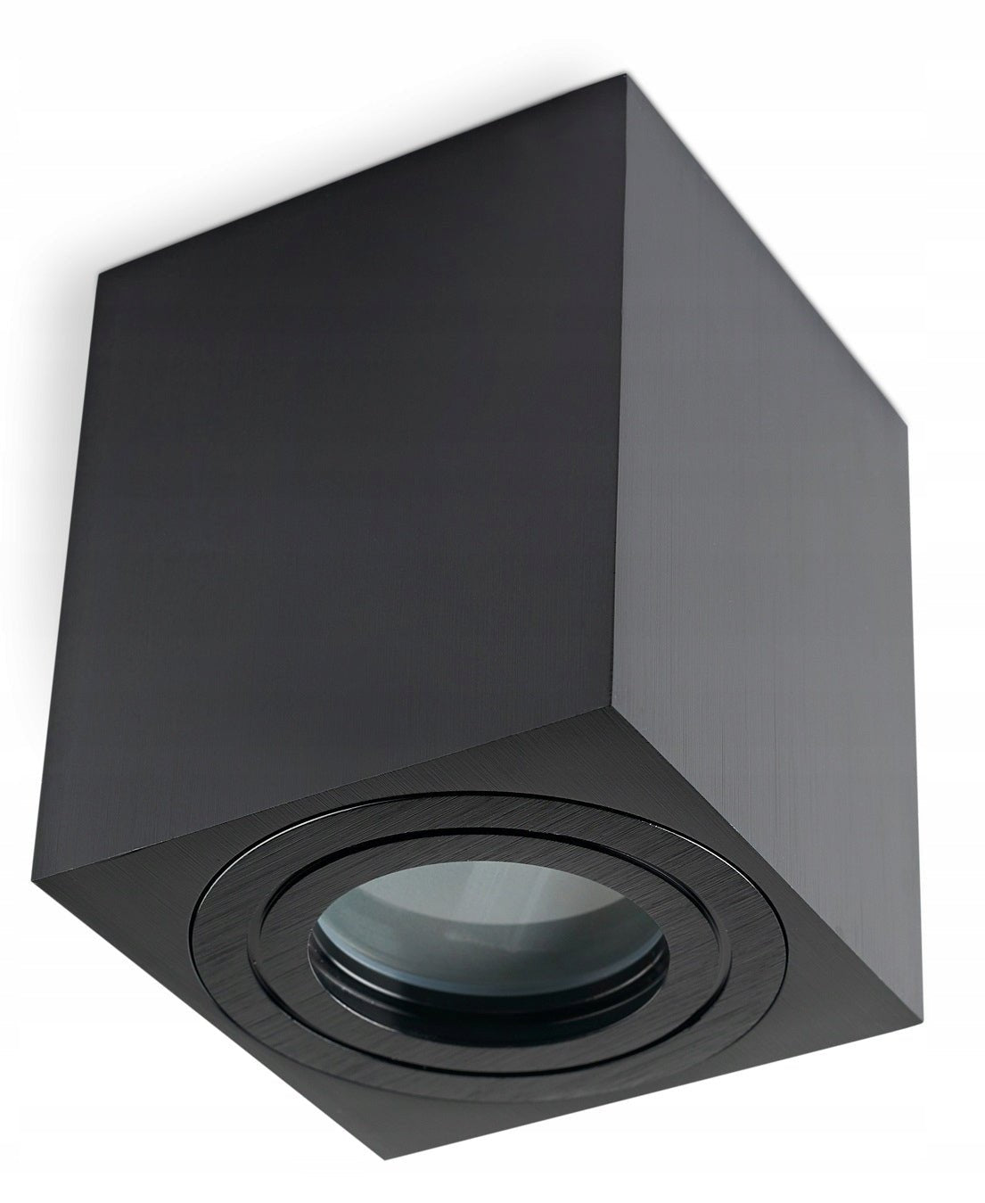 Lampa łazienkowa sufitowa Oprawa Wodoodporna Natynkowa TUBA AQUALOCK CZARNA - LAITICA