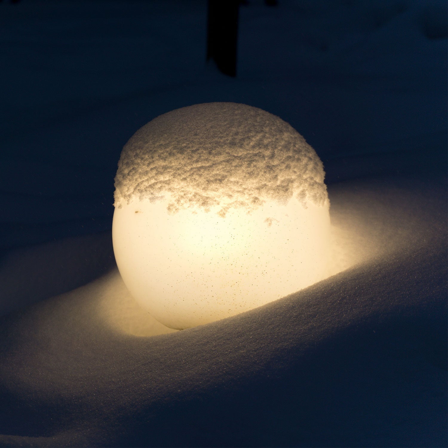 Lampa Ogrodowa Kula Świetlna 38cm na E27 - LAITICA