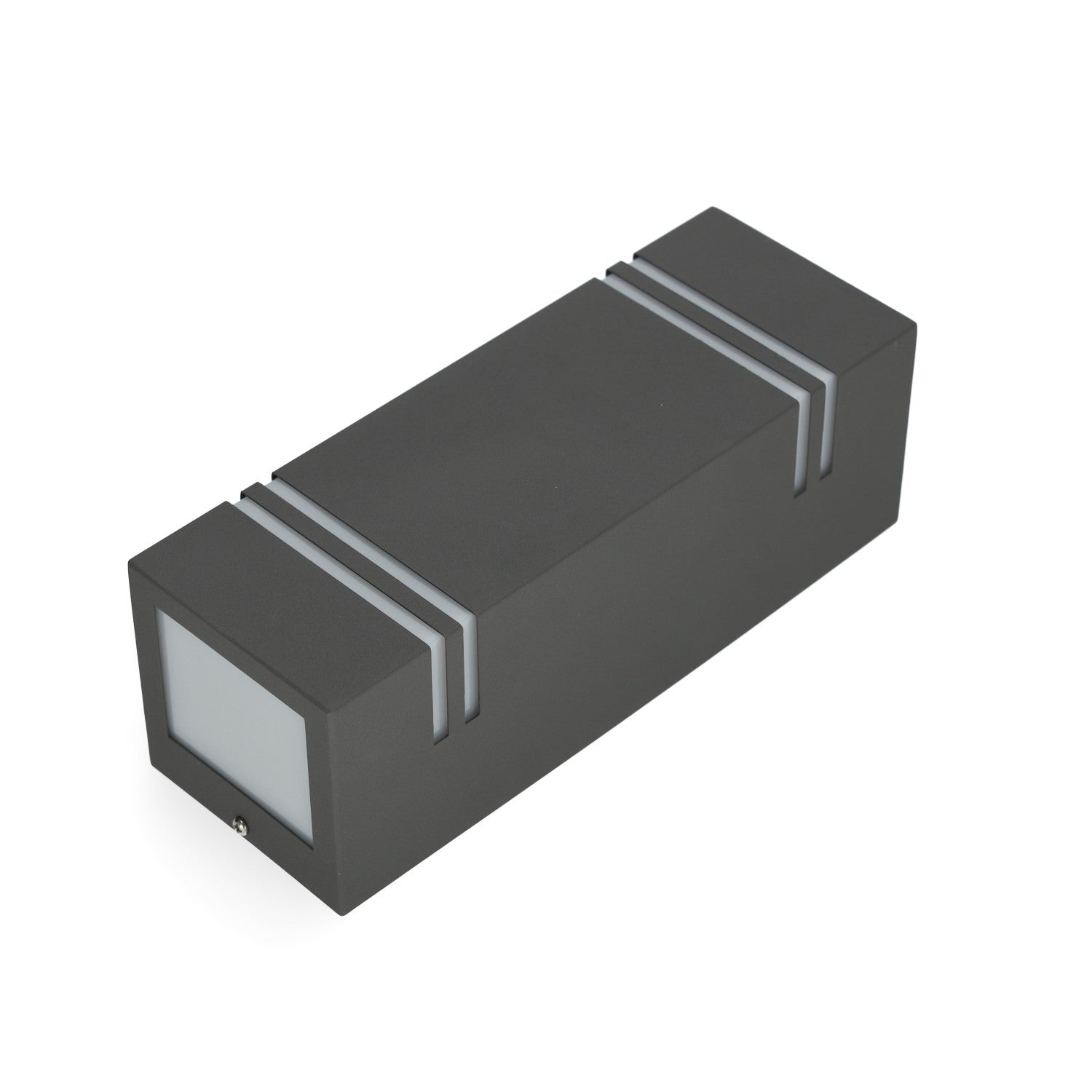 Lampa ogrodowa naścienna MICASA10 szara - LAITICA