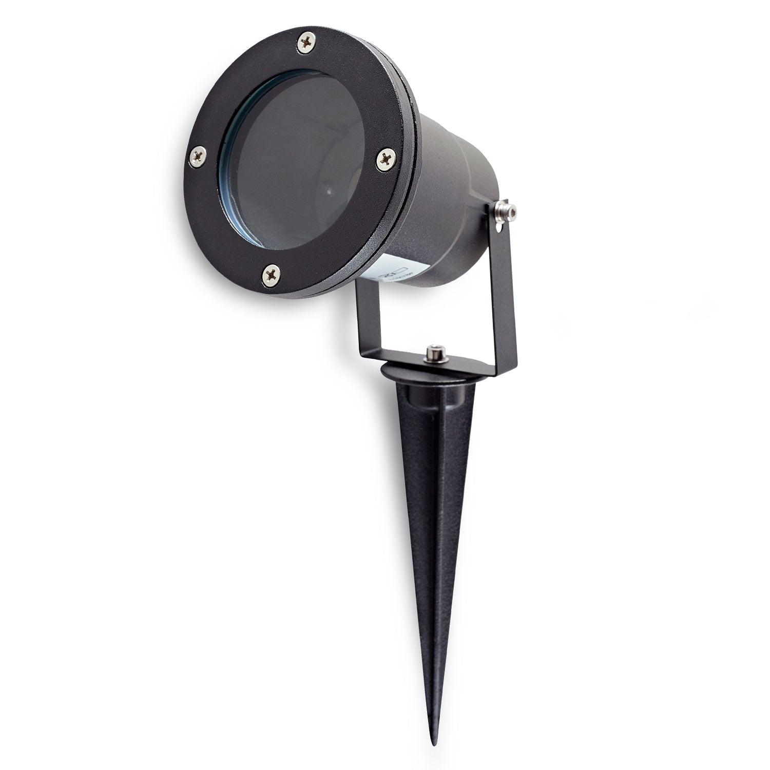 Lampa Ogrodowa wbijana REFLEKTOR na GU10 CZARNY wodoodporna IP65 - zestaw 6szt - LAITICA