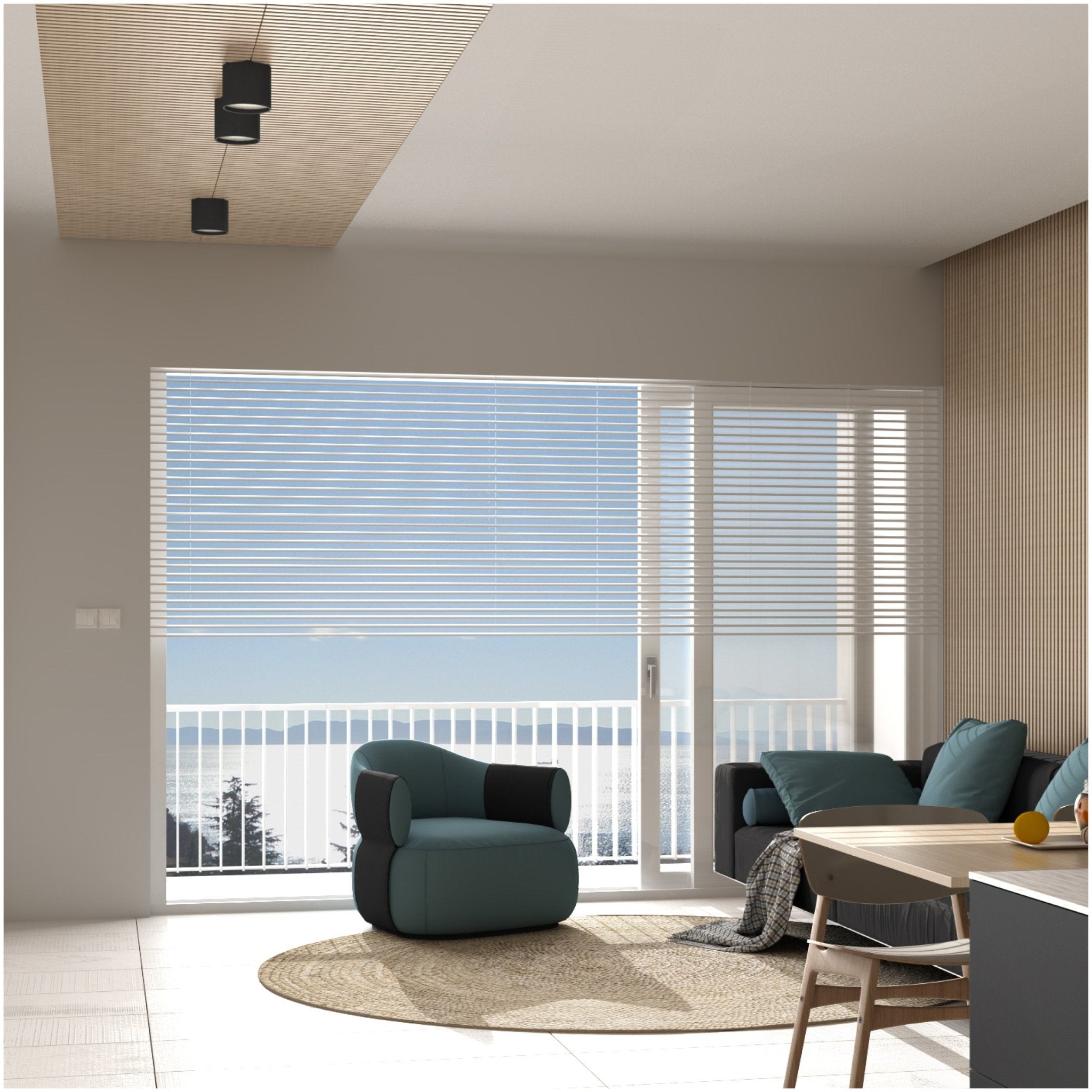 Lampa ogrodowa zewnętrzna AVA 2 czarna OKRĄGŁA GU10 sufitowa wodoodporna - LAITICA