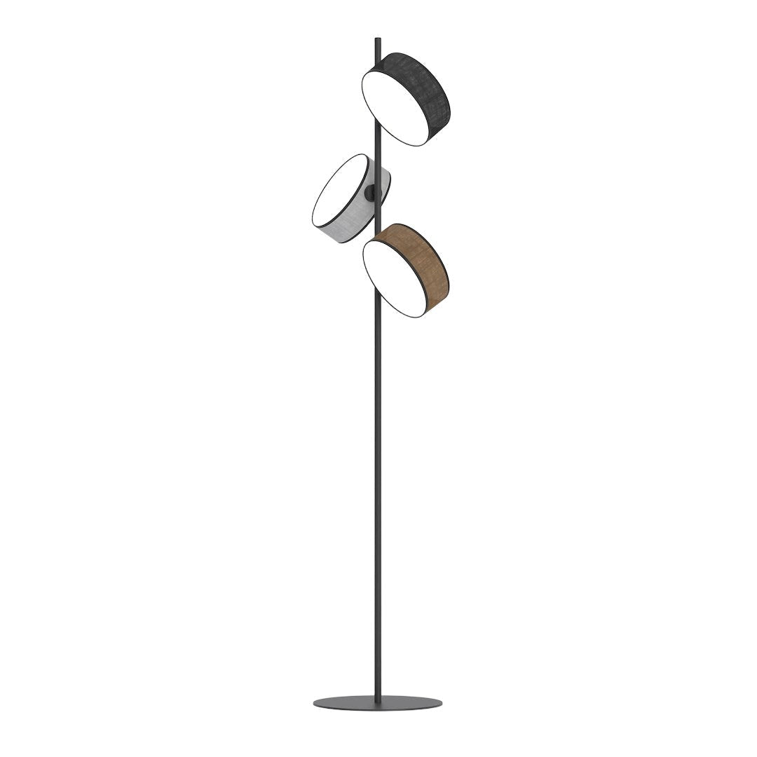 Lampa podłogowa Japandi DRUMZ LP3 MIX1 – minimalistyczna stojąca - LAITICA