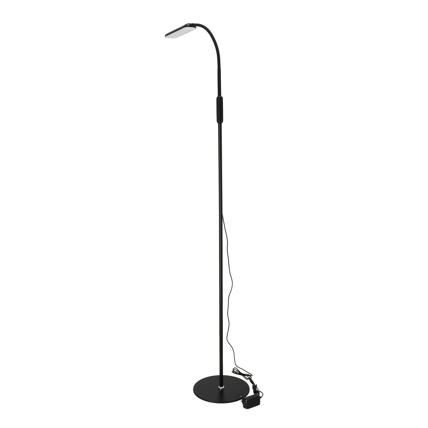 Lampa podłogowa LED 10W z pilotem regulacja wysokości ściemniacz CCT 3 barwy światła - LAITICA