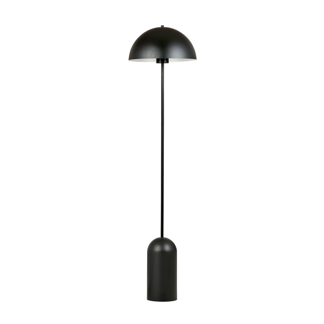 Lampa podłogowa SYDNEY czarna 1xE27 lampa stojąca NOWOCZESNA - LAITICA