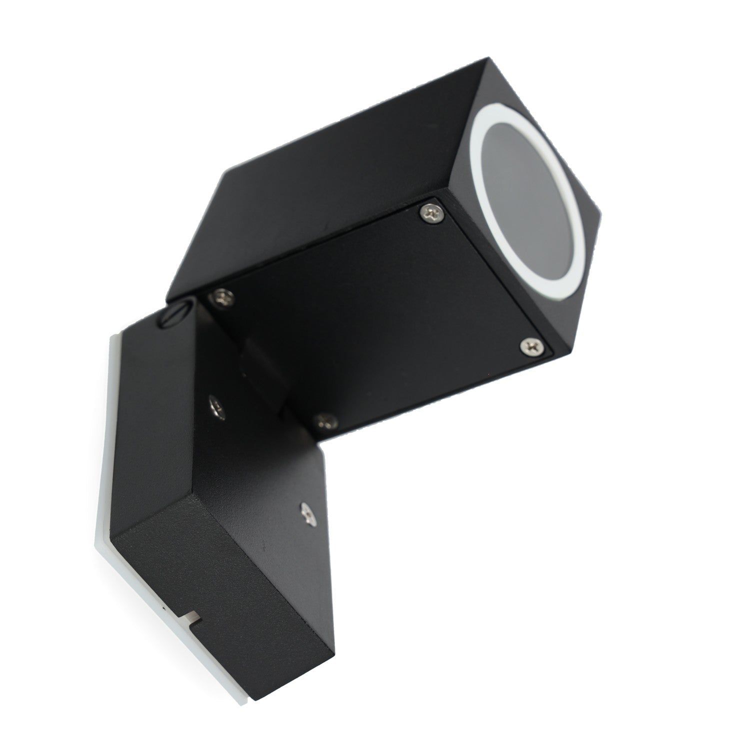 Lampa ścienna do ogrodu MICASA3 czarna - LAITICA