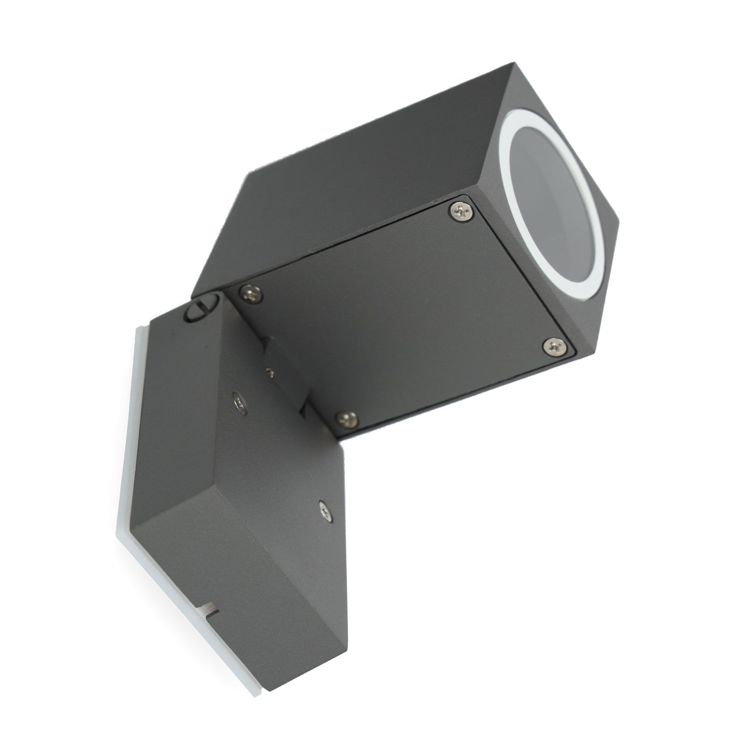 Lampa ścienna do ogrodu MICASA3 szara - LAITICA