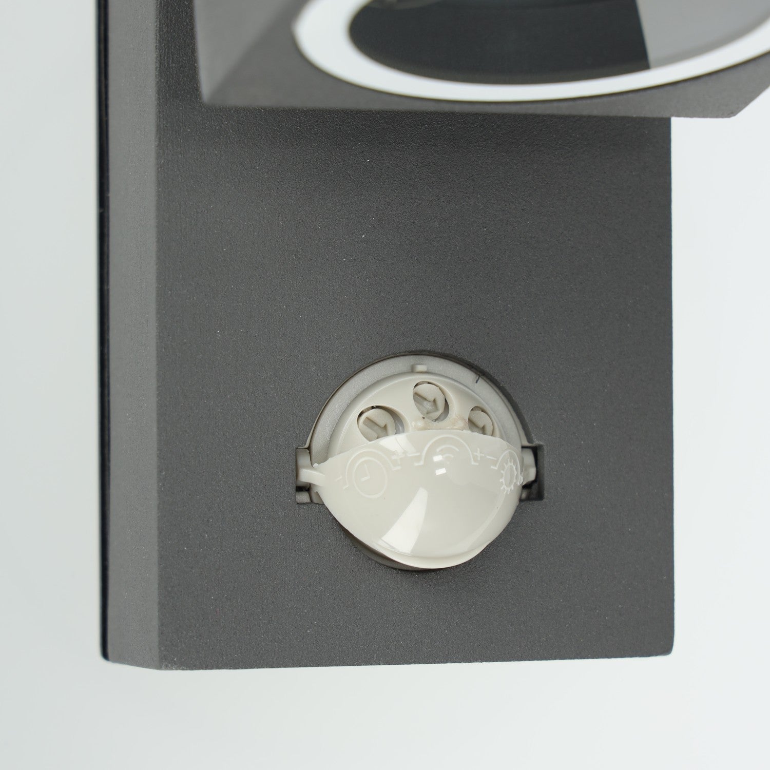 Lampa ścienna do ogrodu z czujnikiem ruchu MICASA3 LX szara - LAITICA