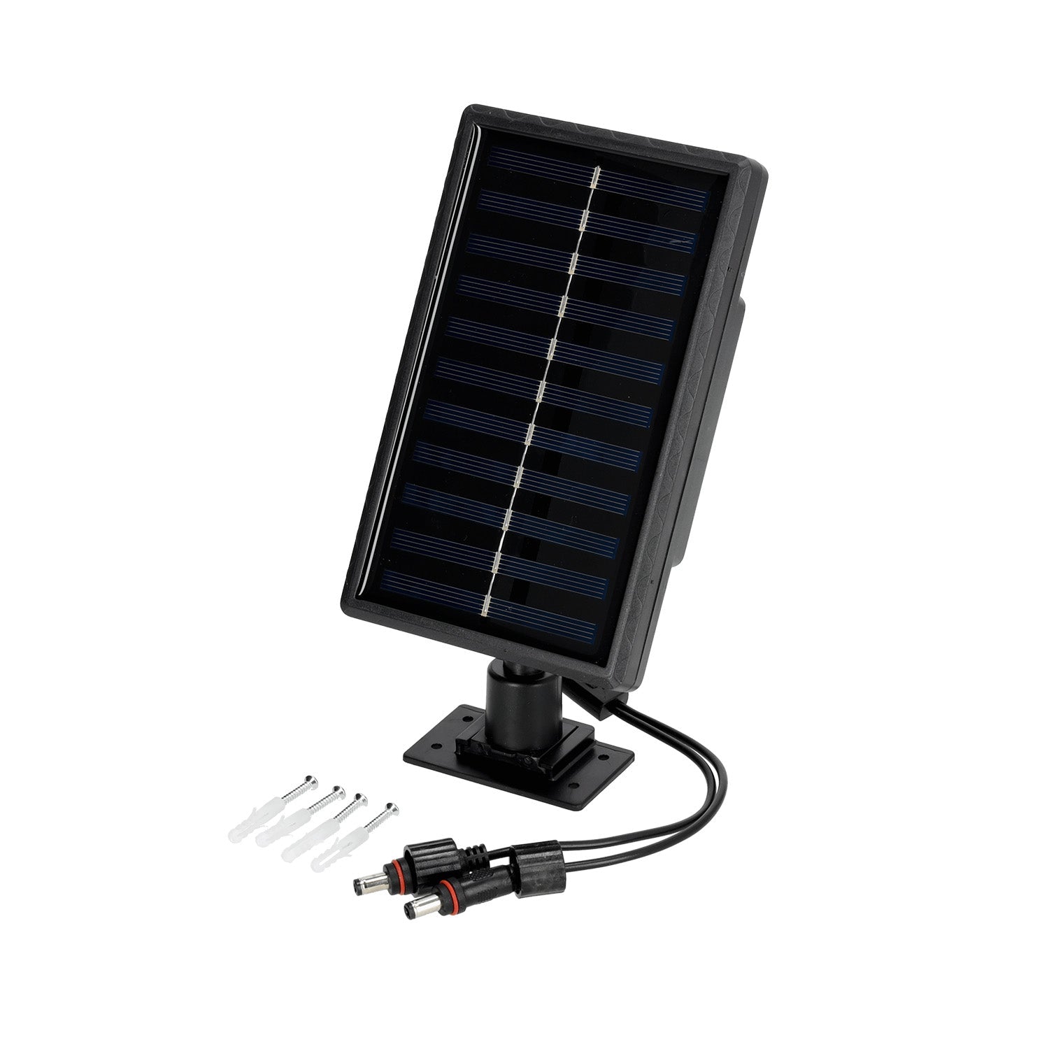 Lampa solarna CAIRO 2x0,5W oświetlenie zewnętrzne barwa zimna DWA KLOSZE - LAITICA