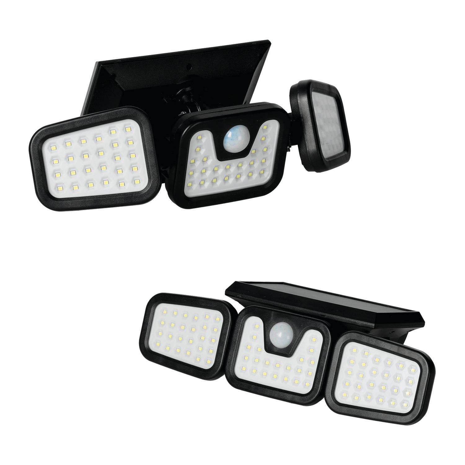LAMPA SOLARNA LED Czujnik Ruchu Zmierzchu Ogrodowa 3 tryby 6000K Zimna - LAITICA
