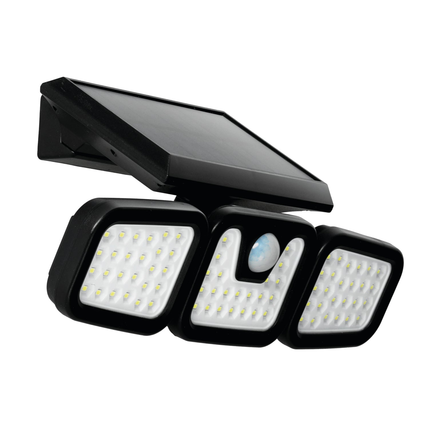 LAMPA SOLARNA LED Czujnik Ruchu Zmierzchu Ogrodowa 3 tryby 6000K Zimna - LAITICA