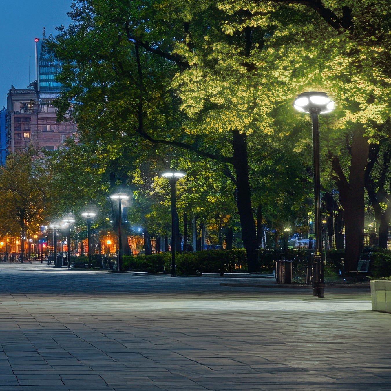 Lampa solarna LED UFO 25W 3200lm IP54 z czujnikiem ruchu i zmierzchu + pilot - LAITICA